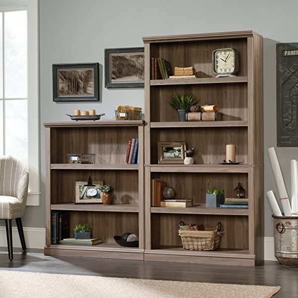 Sauder Select Collection 5-Shelf Bookcase, Washington Cherry finish Washington Cherry Finish Bookcase