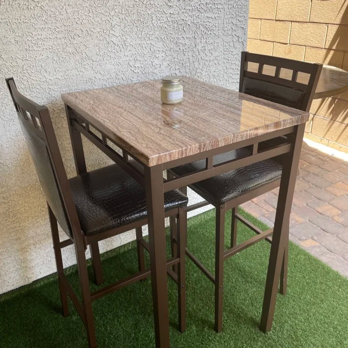 【Furniture】Kissner 2 - Person Bar Height Dining Set