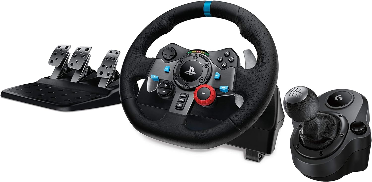 Logitech G920 Driving Force Racing Wheel + G Driving Force Shifter Bundle