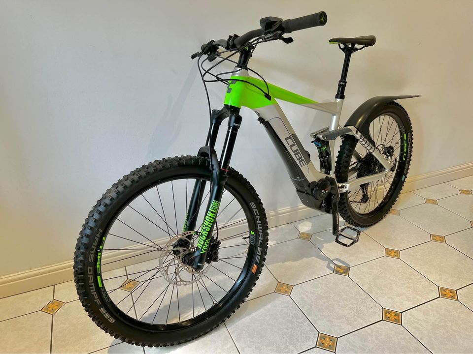 CUBE STEREO HYBRID 160 RACE ELECTRIC MOUNTAIN BIKE SIZE