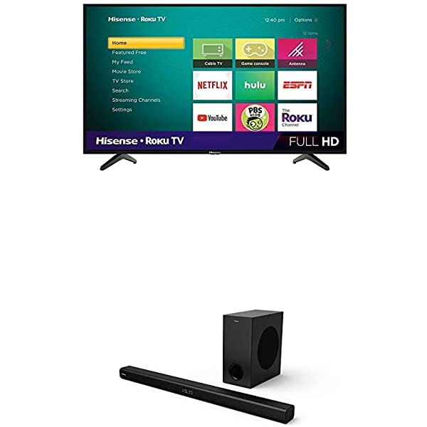 40-Inch Class H4 Series LED Roku Smart TV with Alexa Compatibility (40H4F, 2020 Model) 40 in TV Only