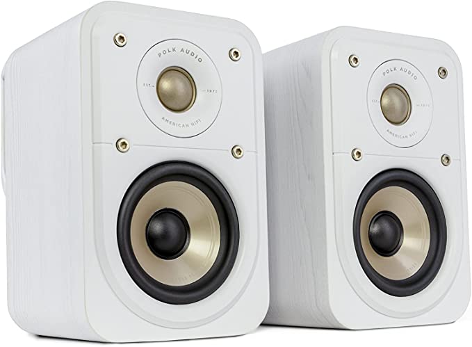 POLK AUDIO Signature Elite ES10 High-Resolution Surround , Stereo Speakers,  (Pair of 2)